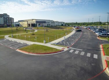 Kalahari Convention Center parking lot